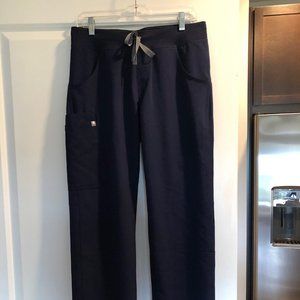 NEVER WORN FIGS Kade Cargo Scrub Pants - Navy